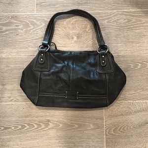 TheSak leather black shoulder bag